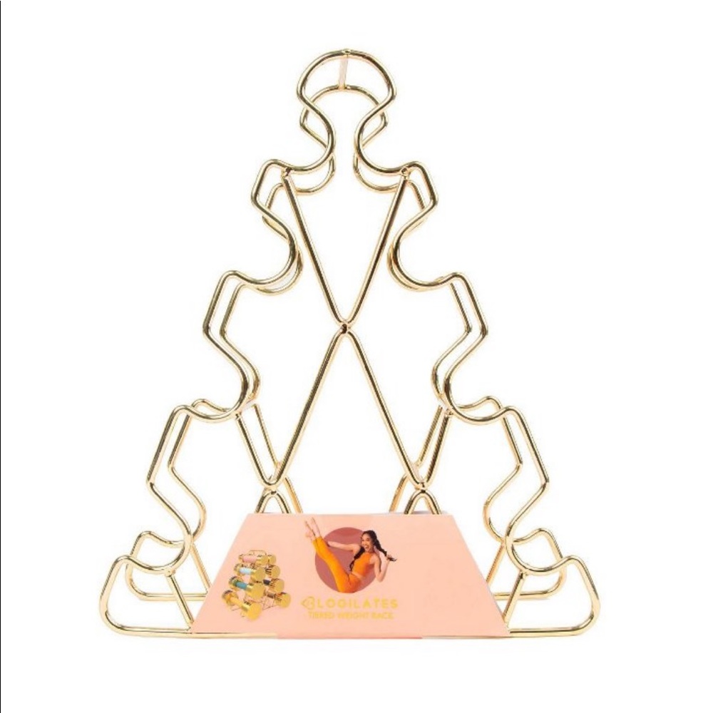 Blogilates 4-Tier Weight Rack - New
